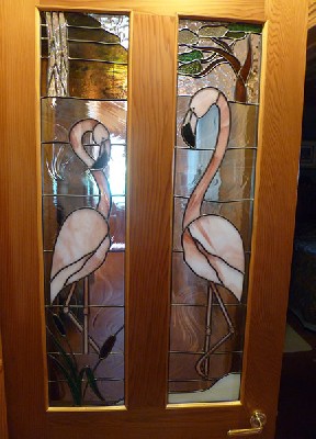 Flamingo door panels - Shearwater, Tasmania